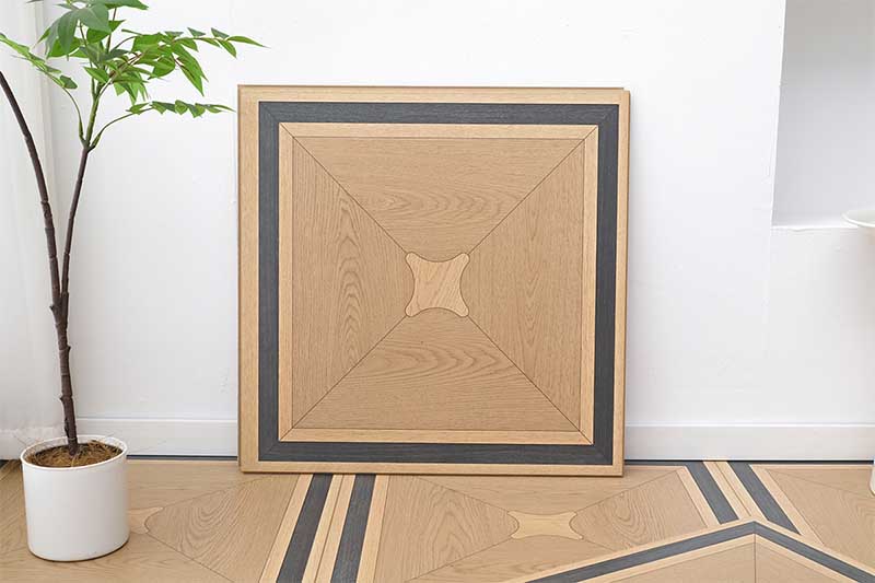 Starburst Patterned Laminate Flooring